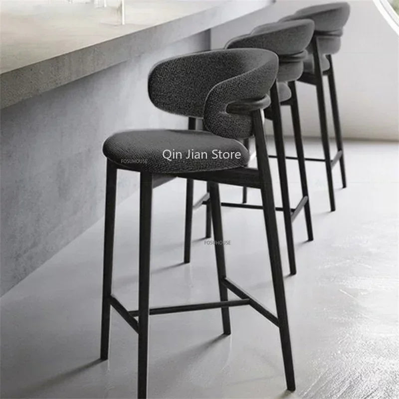 Sigrún Hjartagarður Hækistóll - 1 Luxury Nordic Wood Bar Stool