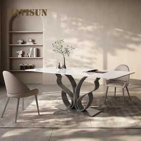 RiccoMarmo Tavolo - Luxury Italian Dining Table Set