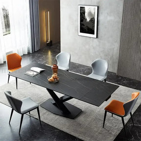 PietraLegno Tavolo Semplice - Luxury Italian Dining Table Set