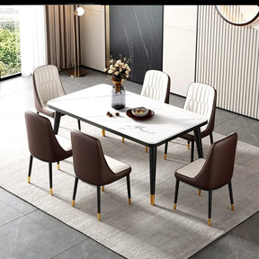 Gullstein Bord - Luxury Nordic Dining Table Set