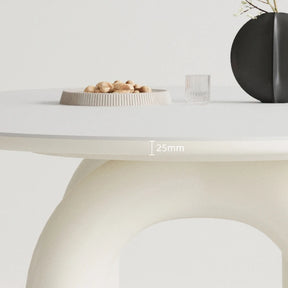 HerskapeligPrakt Bord - Luxury Nordic White Dining Table