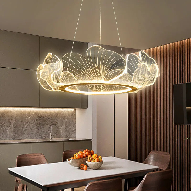 Liljeblad Lyxkrona - Luxury Nordic Lotus Leaf Chandelier