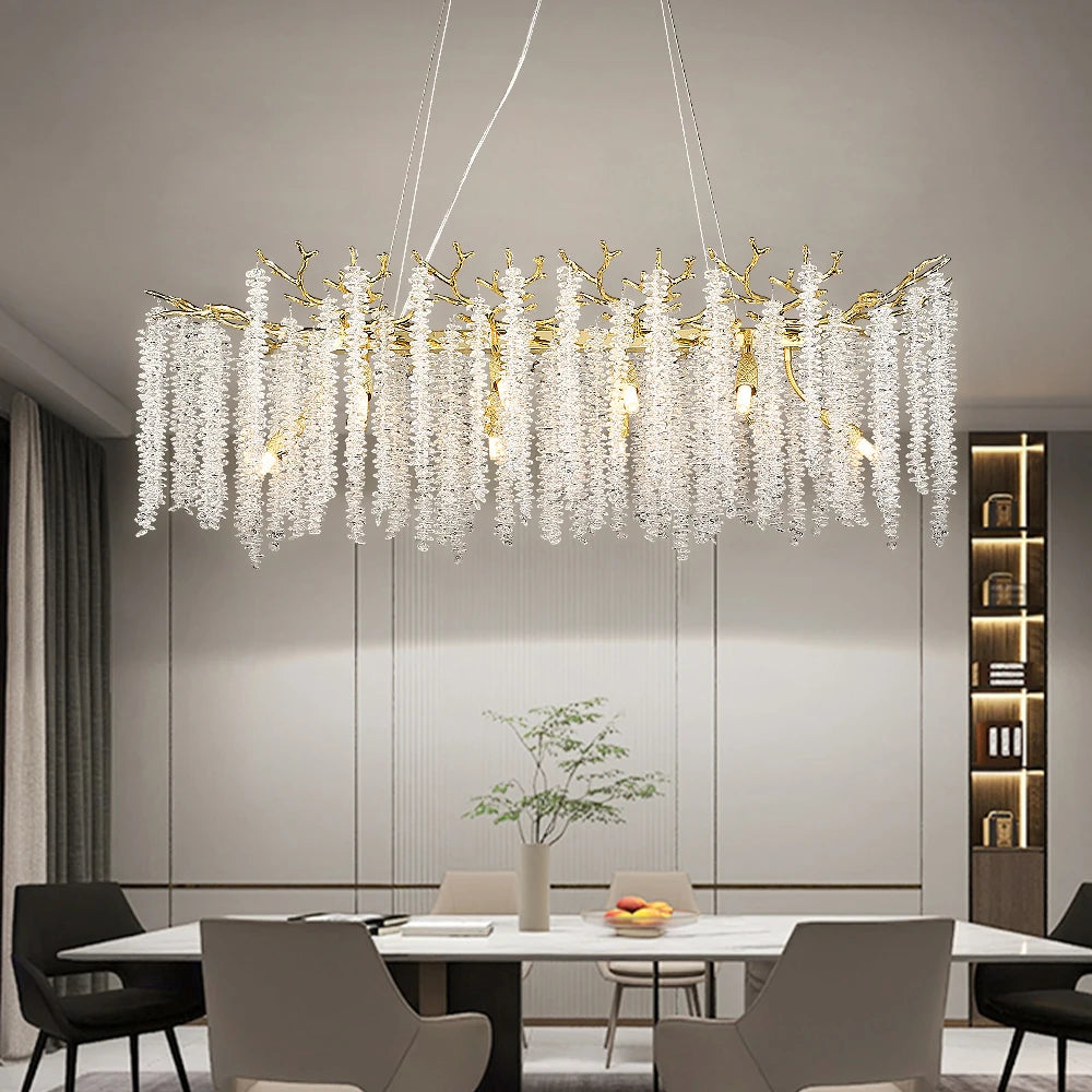 Himmelsprakande Hängande Ljuskrona - Luxury Nordic Chandelier