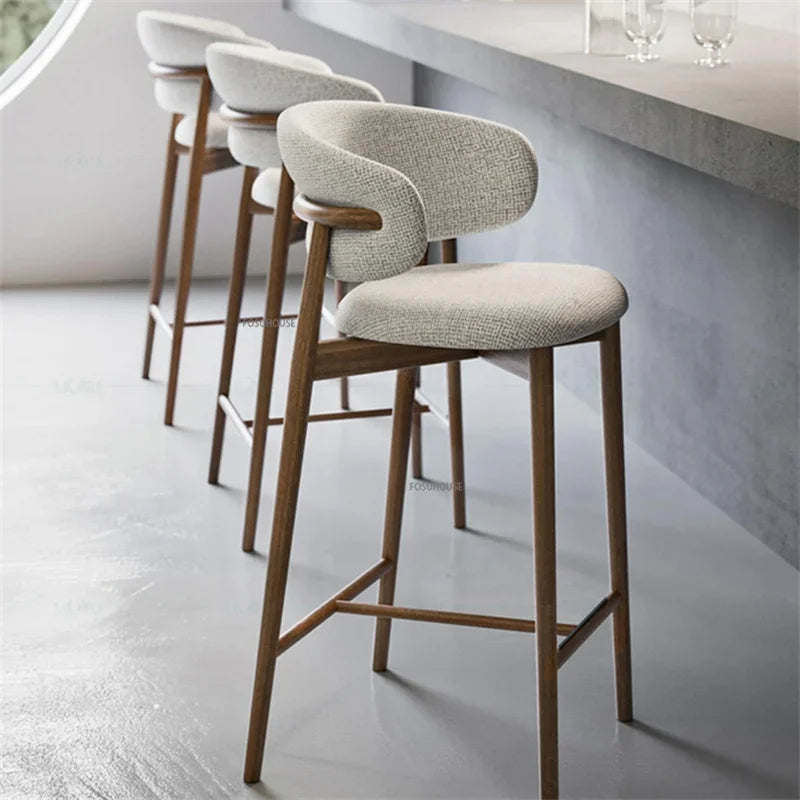 Haldor Woodhaven - 1 Luxury Nordic Bar Stool