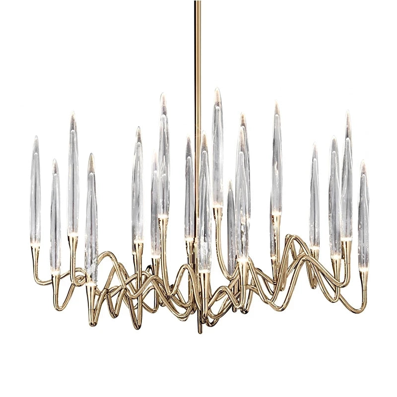 Kristallglans Fjärdeljus - Luxury Nordic Crystal Chandelier