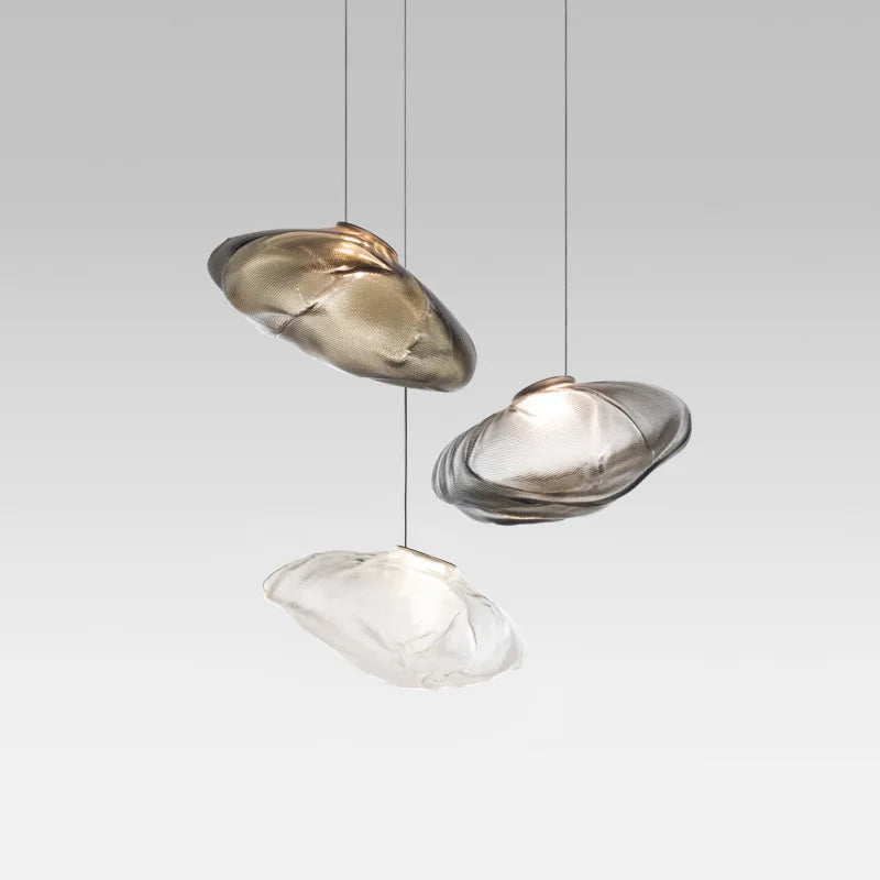 Havsten Kristallpendel Lampa - Luxury Nordic Pebble Pendant Light