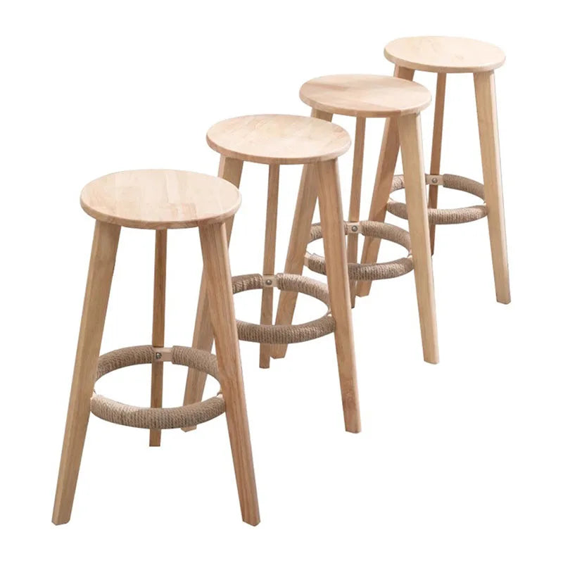 Einar Oakensaddle - 1 Simple Nordic Bar Stool