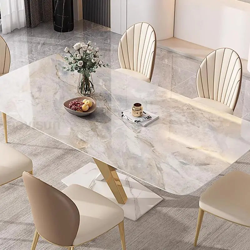 Jamilah Almarwa Marmar - Luxury Moraccan Dining Table Set