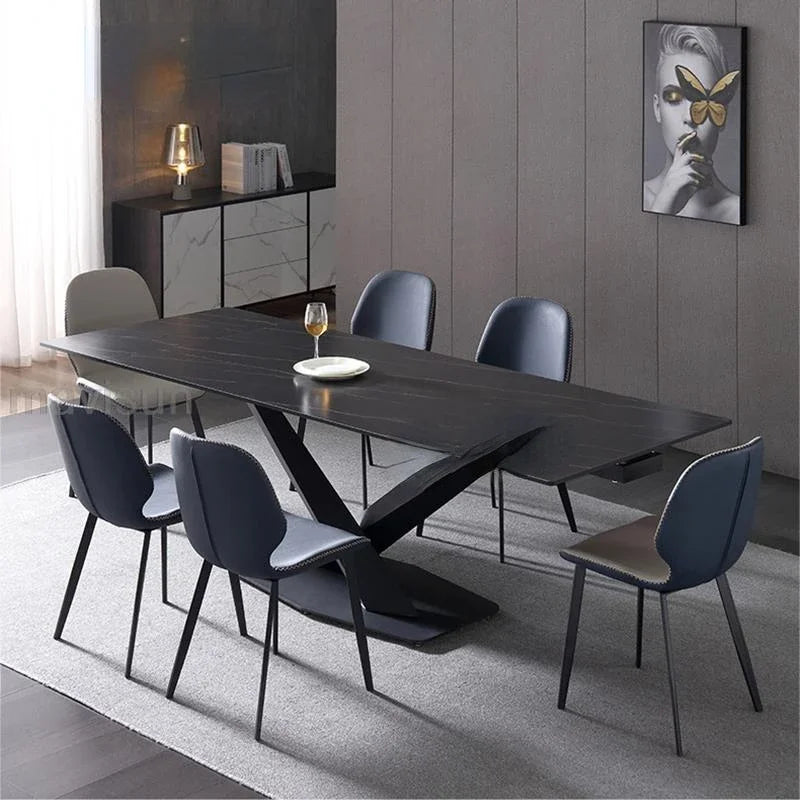 PietraLegno Tavolo Semplice - Luxury Italian Dining Table Set