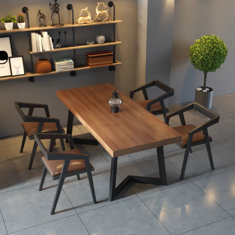 Skovbord Hjemlig - Luxury Nordic Wood Dining Table Set