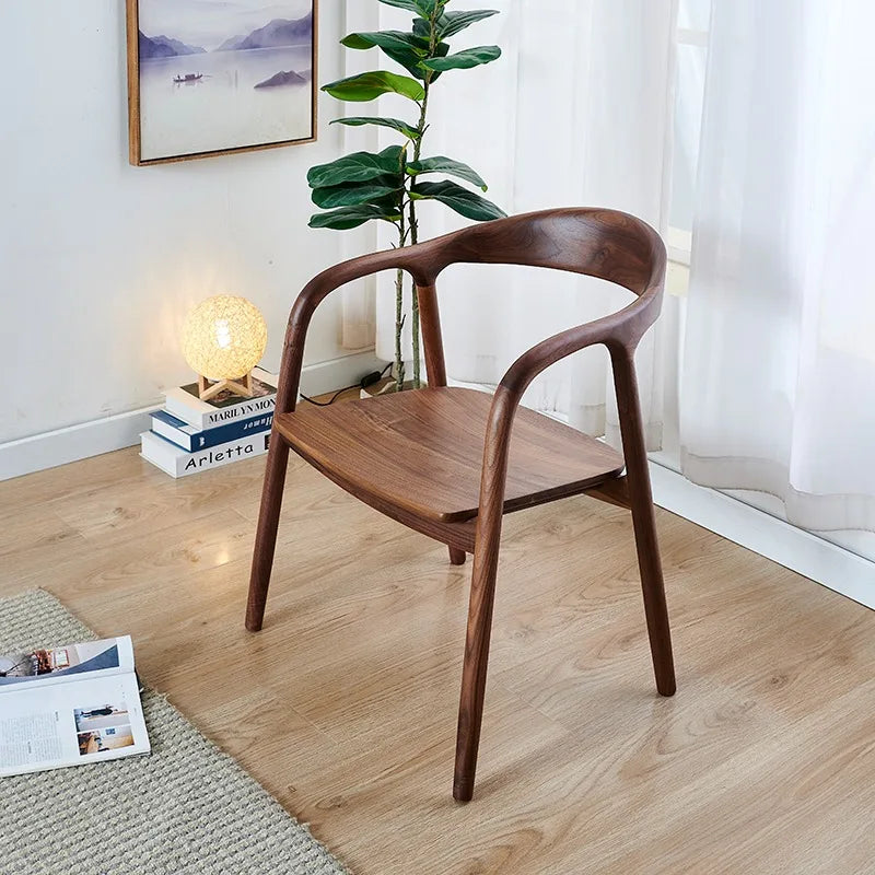 Haugfuru Elegansstol - 1 Luxury Handmade Nordic Dining Chair