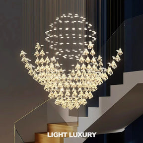 Havslys Krystallprakt - Luxury Nordic Crystal Chandelier