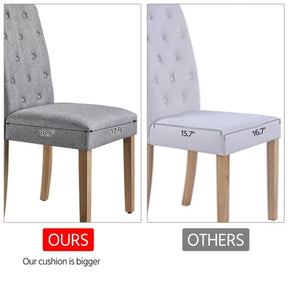 Sjøglans Stol - Luxury Nordic Dining Chair 2 Pc