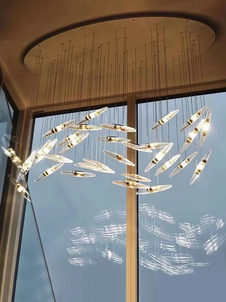 Krystallprydet Kjøkkenkrone - Luxury Nordic Crystal Chandelier