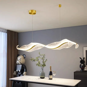 Strømlys Hengende Bølgelampe - Luxury Nordic Pendan Light