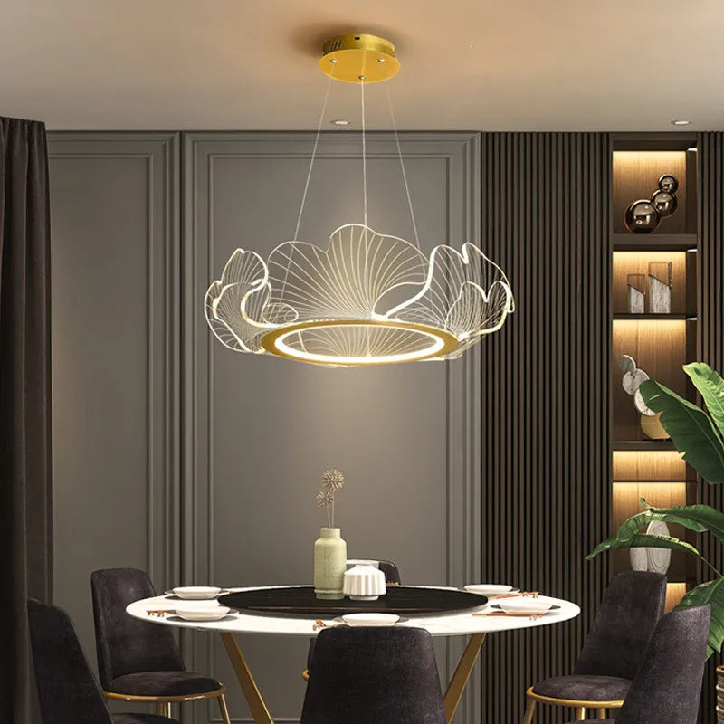 Liljeblad Lyxkrona - Luxury Nordic Lotus Leaf Chandelier