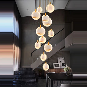 Sanddynelys Hengelampe - Luxury Nordic Dune Pendant Lights