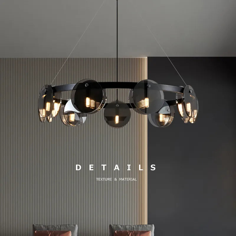 Aurora Glanslampe - Luxury Nordic Kitchen Lamp Light