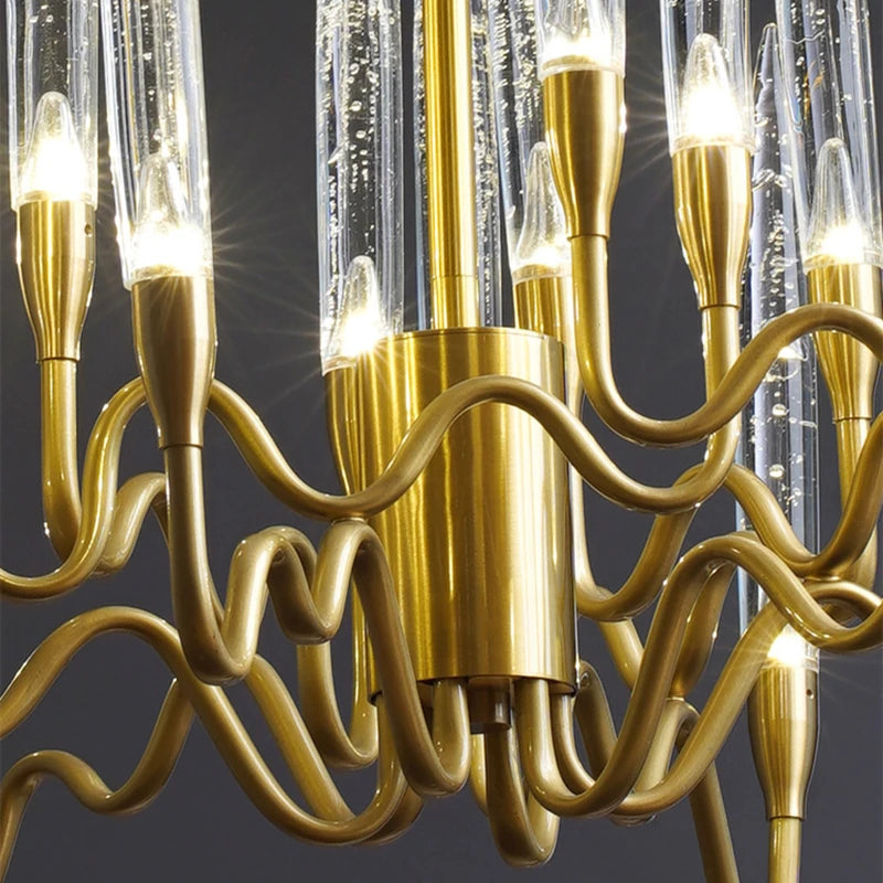 Lysflamme Kronelys - Luxury Nordic Candle Chandelier