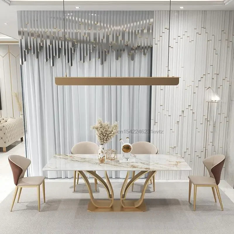 Svaneprakt Bord - Luxury Nordic Swan Dining Table Set