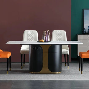 PraktMarmor Spisebord - Luxury Nordic Dining Table