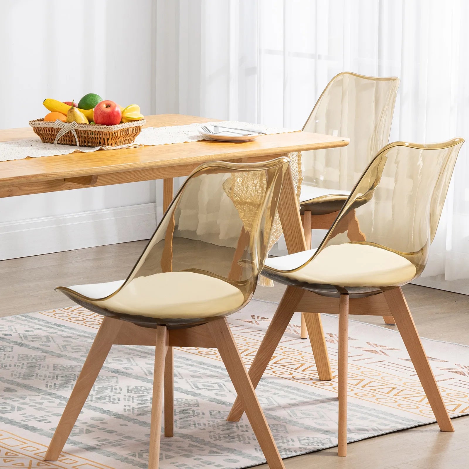 Nordisk Lærstol - 2 Luxury Nordic Dining Chairs