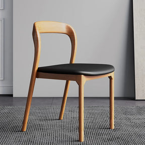 Lyxig Nordanväv Stol - 1 Luxury Nordic Wooden Dining Chair