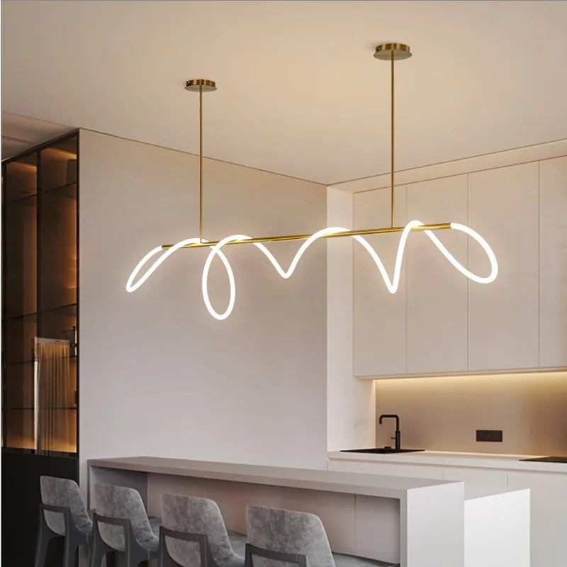 Höjdpunkt Lyxslang - Luxury Nordic Pendant Rope Light