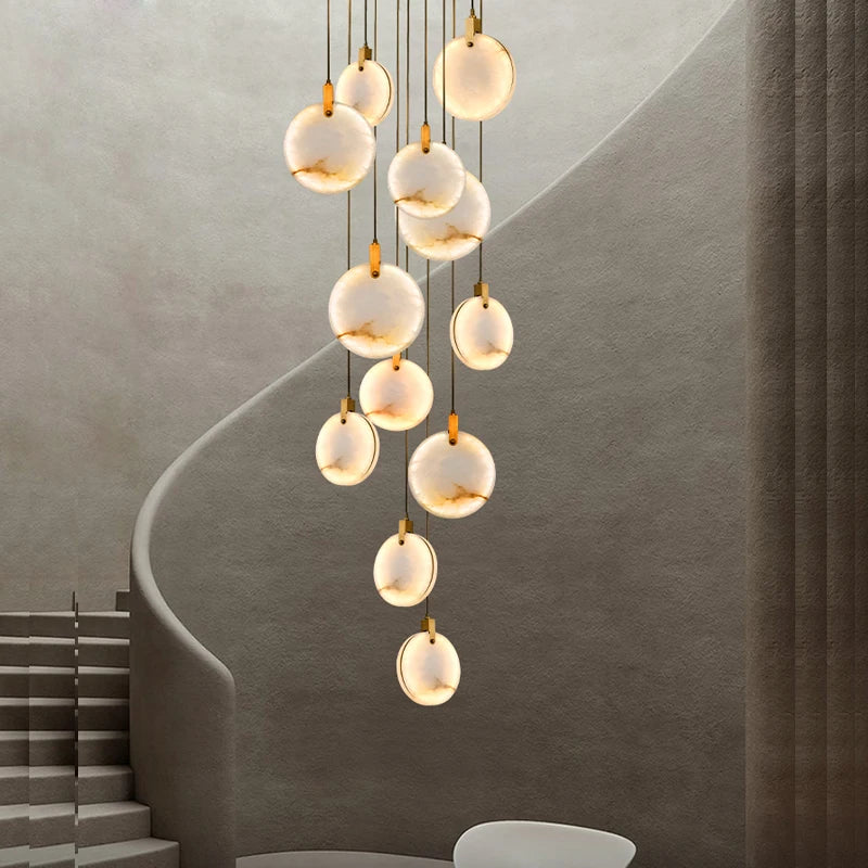 Sanddynelys Hengelampe - Luxury Nordic Dune Pendant Lights