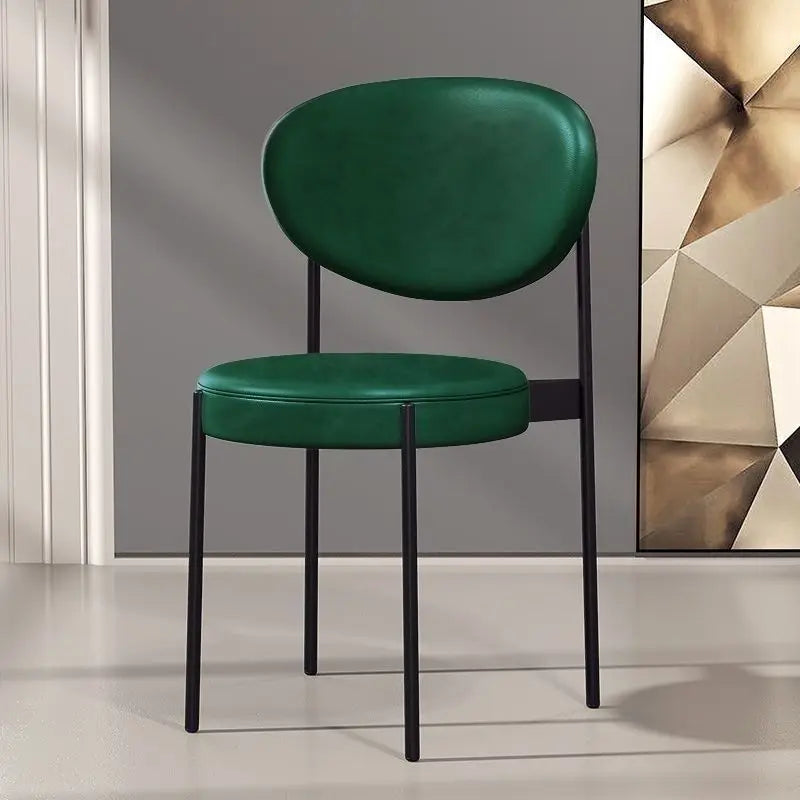 Astrid Silverleaf - 1 Luxury Nordic Dining Chair