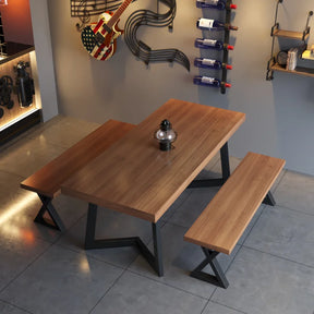 Skovbord Hjemlig - Luxury Nordic Wood Dining Table Set