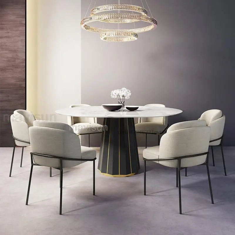 Stenmarmor Middagsbord - Luxury Nordic Dining Table Set