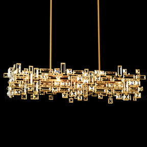 Kristallprakt Hengelampe - Luxury Nordic Crystal Pendant Light