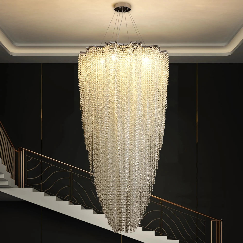 Hjartekrone Kristallglans - Luxury Nordic Chandelier