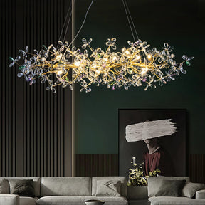 Kristallglans Lyxkrona - Luxury Nordic Chandelier