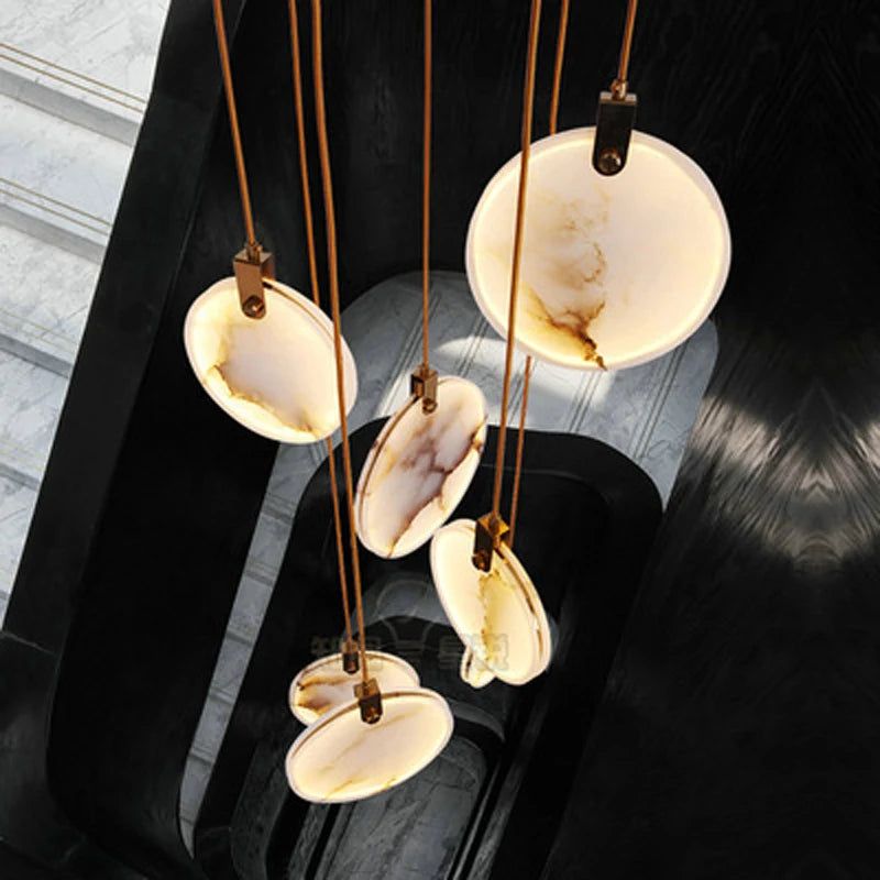 Sanddynelys Hengelampe - Luxury Nordic Dune Pendant Lights