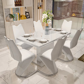 Isbjørn Marmorbord - Luxury Nordic Marble Dining Table
