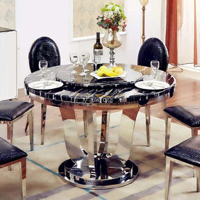 Fjellprakt Marmorbord Eleganse - Luxury Nordic Dining Table Set