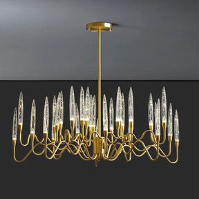 Lysflamme Kronelys - Luxury Nordic Candle Chandelier