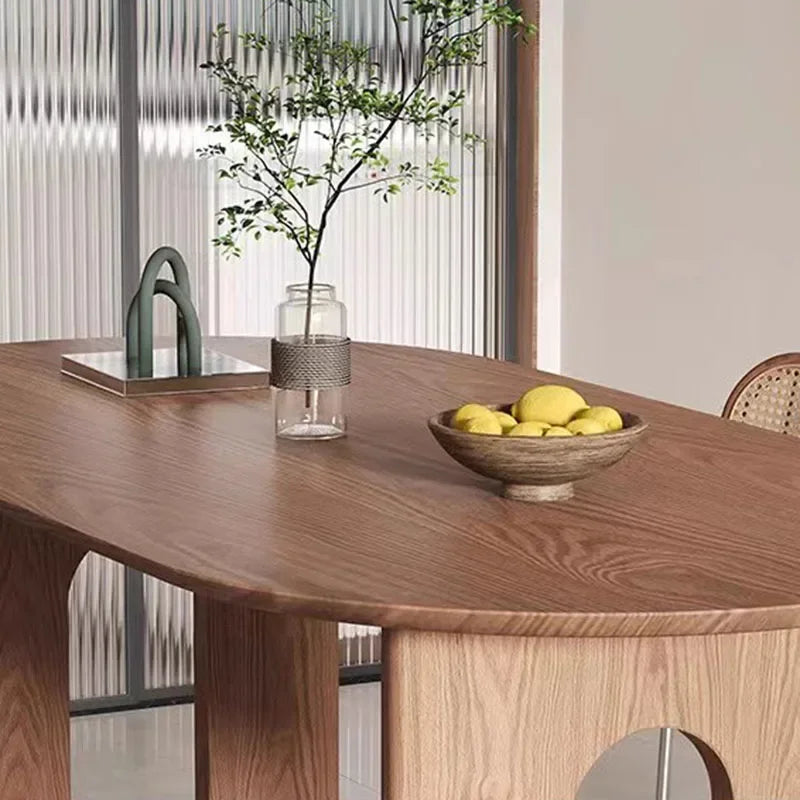 Skogluksus Spisebord - Luxury Nordic Wood Dining Table Set