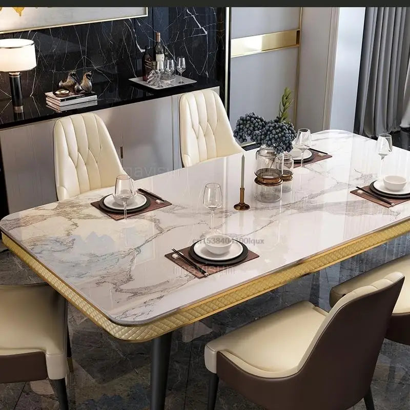 Marmorglans Bord - Luxury Nordic Dining Table