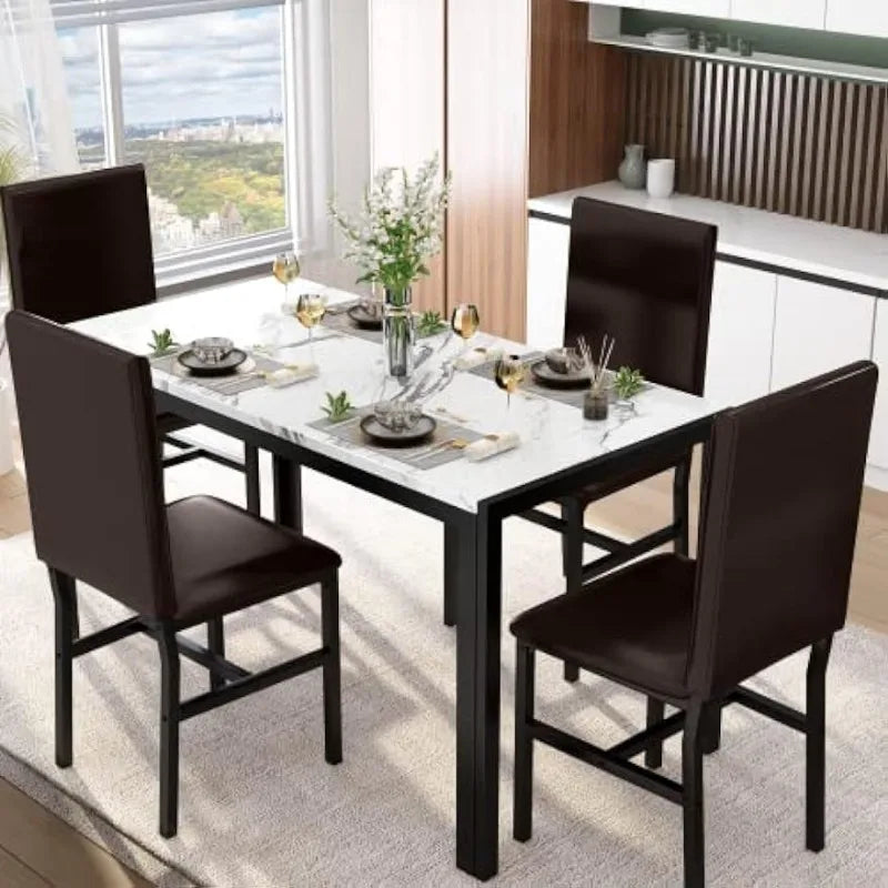 LettMøbel Sett - Nordic Dining Table Set