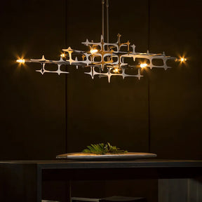 Formlys Geometrisk Lysning - Luxury Nordic Geometric Pendant Light