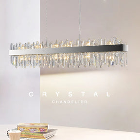 Krystallglans Hengende Lysekrone - Luxury Nordic Crystal Pendant Light