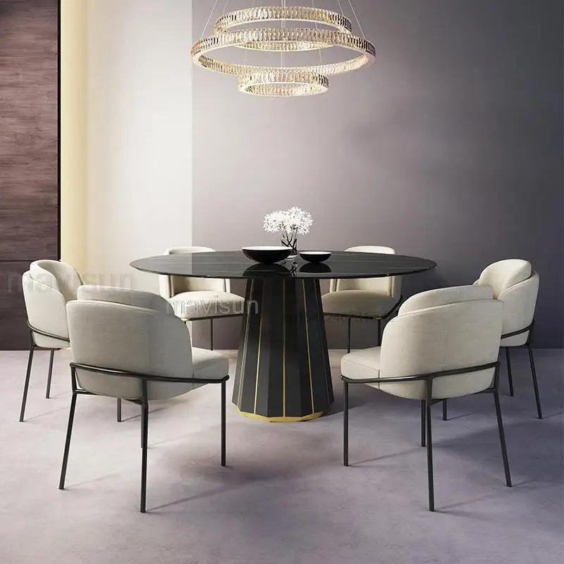 Stenmarmor Middagsbord - Luxury Nordic Dining Table Set