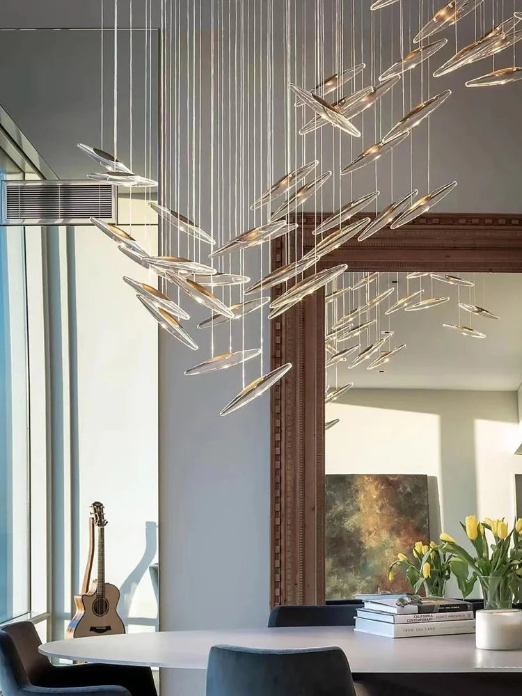 Krystallprydet Kjøkkenkrone - Luxury Nordic Crystal Chandelier