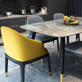 Aureo Marmo Tavolo Eleganza - Luxury Italian Dining Table Set