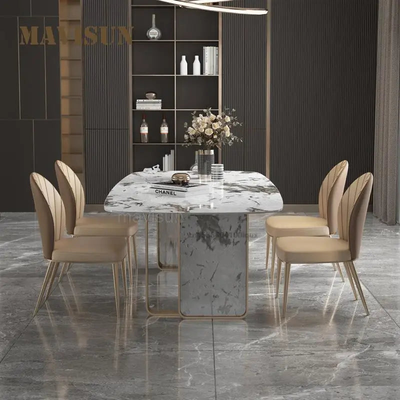 Marmotavolo Lussuoso - Luxury Italian Dining Table Set