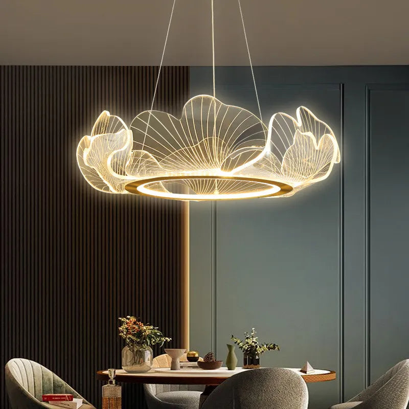 Liljeblad Lyxkrona - Luxury Nordic Lotus Leaf Chandelier