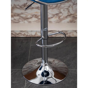 Magnhild Samtstol Högstol - 2 Luxury Nordic Bar Stool Set